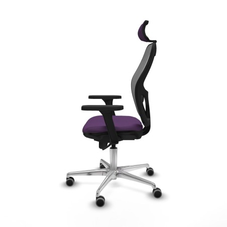 Chaise de Bureau avec Appui-tête Piqueras y Crespo 3D086G2 Violet