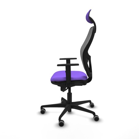 Sedia Ufficio con Poggiatesta Jorquera Piqueras y Crespo 1D036G1 Lilla