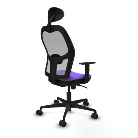 Office Chair with Headrest Jorquera Piqueras y Crespo 1D036N1 Lilac