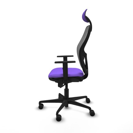 Office Chair with Headrest Jorquera Piqueras y Crespo 1D036N1 Lilac