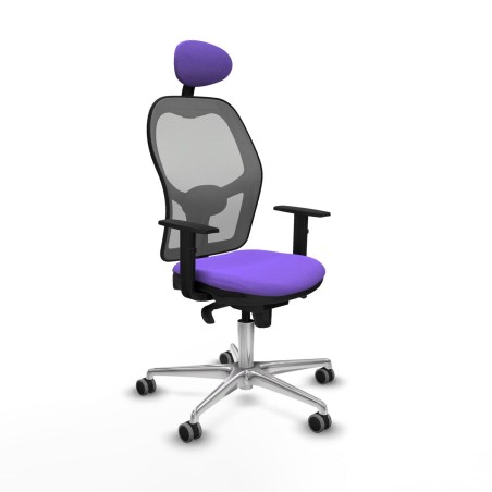 Office Chair with Headrest Jorquera Piqueras y Crespo 1D086G1 Lilac