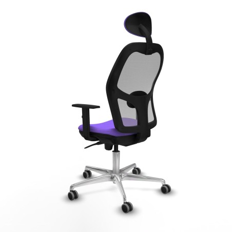 Sedia Ufficio con Poggiatesta Jorquera Piqueras y Crespo 1D086G1 Lilla