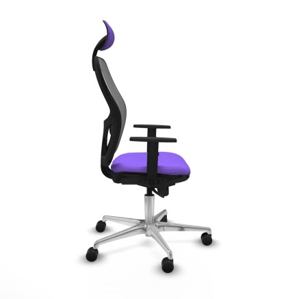Bürostuhl mit Kopfstütze Jorquera Piqueras y Crespo 1D086N1 Lila 2