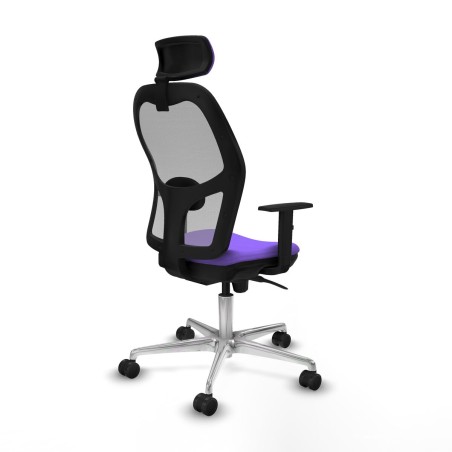 Sedia Ufficio con Poggiatesta Piqueras y Crespo 1D086N2 Lilla