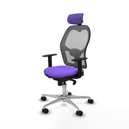 Chaise de Bureau avec Appui-tête Piqueras y Crespo 1D086N2 Lila