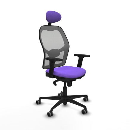 Bürostuhl mit Kopfstütze Piqueras y Crespo 2D036G1 Lila