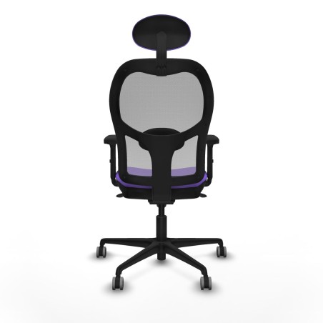 Sedia Ufficio con Poggiatesta Piqueras y Crespo 2D036G1 Lilla
