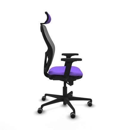 Chaise de Bureau avec Appui-tête Piqueras y Crespo 2D036G2 Lila 2
