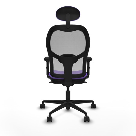 Chaise de Bureau avec Appui-tête Piqueras y Crespo 2D036N1 Lila