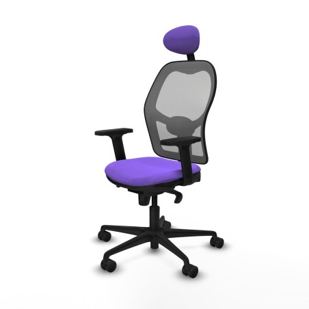 Chaise de Bureau avec Appui-tête Piqueras y Crespo 2D036N1 Lila