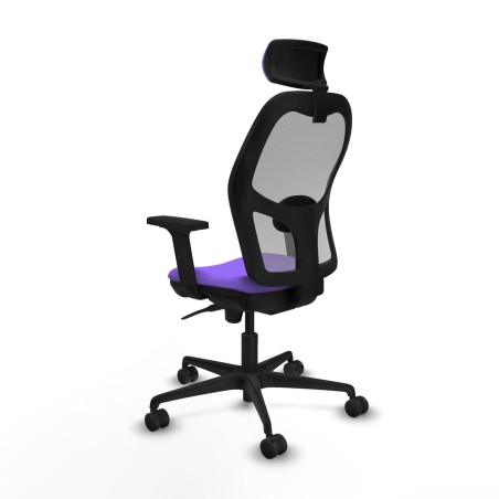 Sedia Ufficio con Poggiatesta Piqueras y Crespo 2D036N2 Lilla