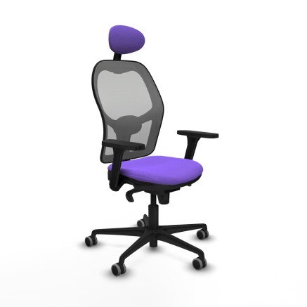 Bürostuhl mit Kopfstütze Piqueras y Crespo 3D036G1 Lila
