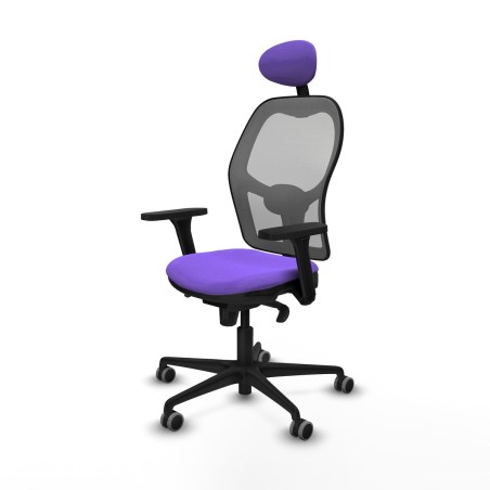 Chaise de Bureau avec Appui-tête Piqueras y Crespo 3D036G1 Lila