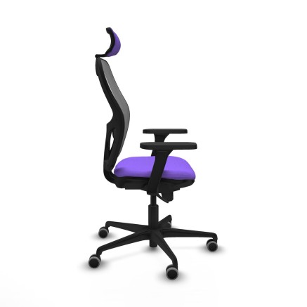 Chaise de Bureau avec Appui-tête Piqueras y Crespo 3D036G2 Lila 2