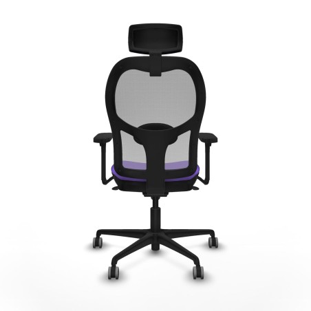 Chaise de Bureau avec Appui-tête Piqueras y Crespo 3D036G2 Lila