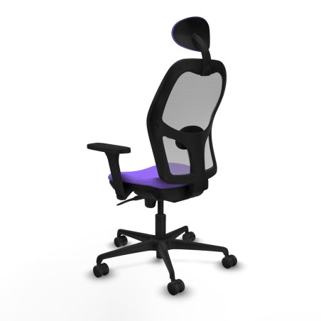 Sedia Ufficio con Poggiatesta Piqueras y Crespo 3D036N1 Lilla