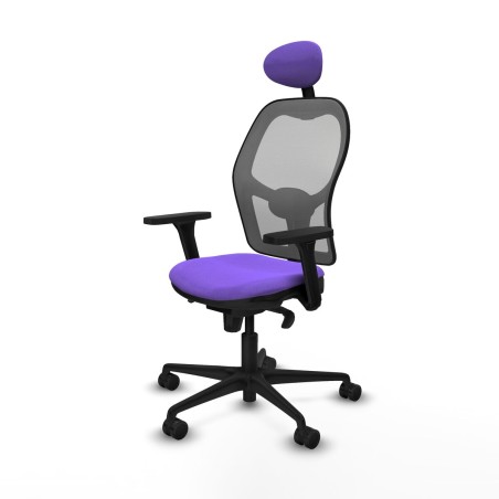 Bürostuhl mit Kopfstütze Piqueras y Crespo 3D036N1 Lila