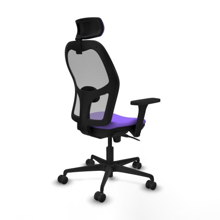 Sedia Ufficio con Poggiatesta Piqueras y Crespo 3D036N2 Lilla