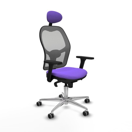 Bürostuhl mit Kopfstütze Piqueras y Crespo 3D086G1 Lila