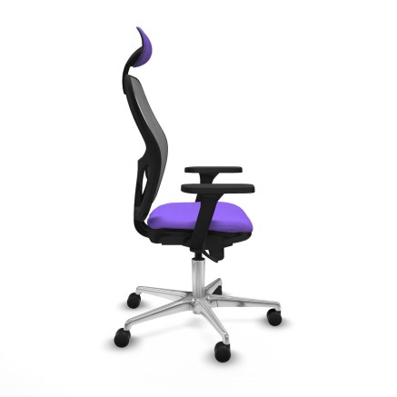 Bürostuhl mit Kopfstütze Piqueras y Crespo 3D086N1 Lila 2