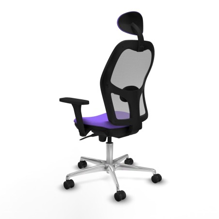 Chaise de Bureau avec Appui-tête Piqueras y Crespo 3D086N1 Lila