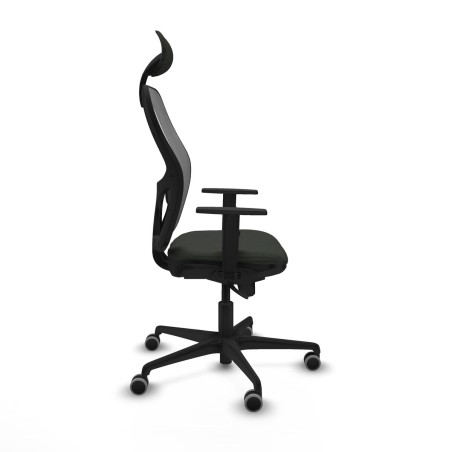 Bürostuhl mit Kopfstütze Jorquera Piqueras y Crespo 1D036G1 Schwarz