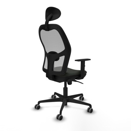 Bürostuhl mit Kopfstütze Jorquera Piqueras y Crespo 1D036G1 Schwarz