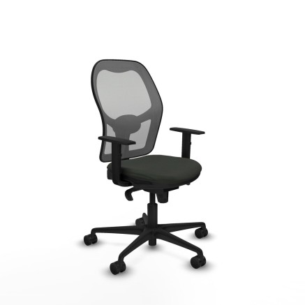 Sedia da Ufficio Piqueras y Crespo 1D036N0 Nero