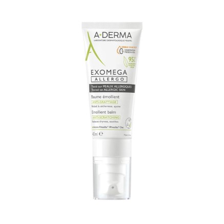 Baume Soulage les Démangeaisons et l'Irritation A-Derma Exomega Aller