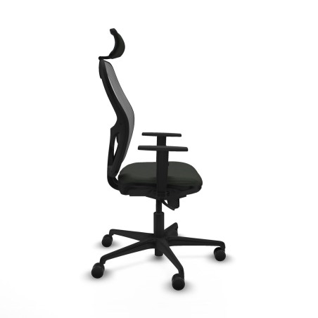 Office Chair with Headrest Piqueras y Crespo 1D036N2 Black