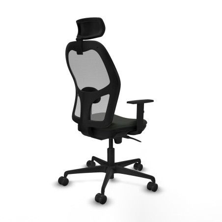 Office Chair with Headrest Piqueras y Crespo 1D036N2 Black