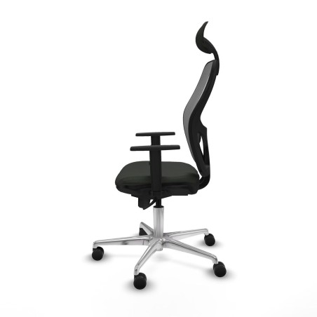 Bürostuhl mit Kopfstütze Jorquera Piqueras y Crespo 1D086N1 Schwarz