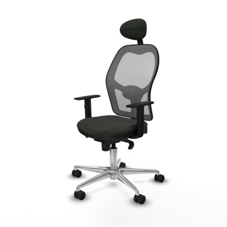 Bürostuhl mit Kopfstütze Jorquera Piqueras y Crespo 1D086N1 Schwarz