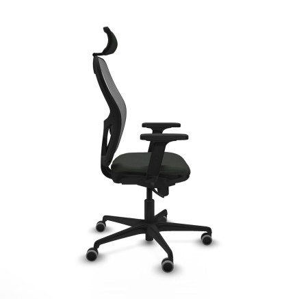 Bürostuhl mit Kopfstütze Piqueras y Crespo 2D036G2 Schwarz 2