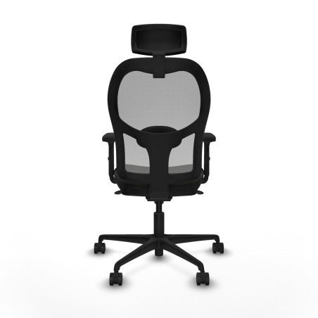 Chaise de Bureau avec Appui-tête Piqueras y Crespo 2D036N2 Noir