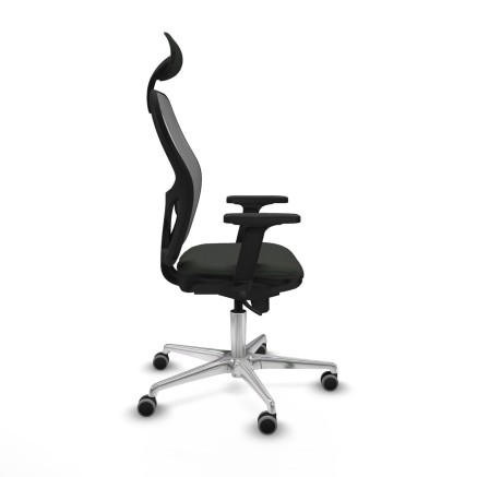 Bürostuhl mit Kopfstütze Piqueras y Crespo 2D086G1 Schwarz 2