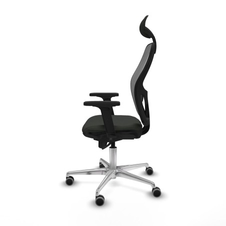 Sedia Ufficio con Poggiatesta Piqueras y Crespo 2D086G1 Nero