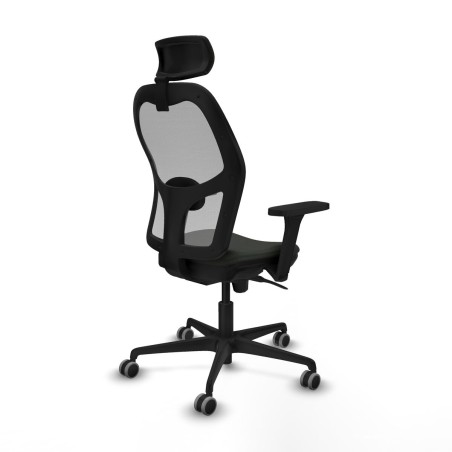 Bürostuhl mit Kopfstütze Piqueras y Crespo 3D036G2 Schwarz