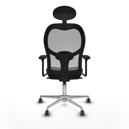 Bürostuhl mit Kopfstütze Piqueras y Crespo 3D086G1 Schwarz