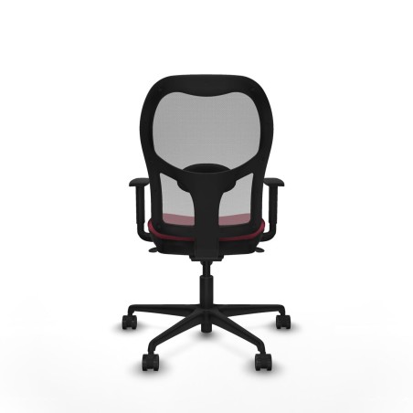 Sedia da Ufficio Piqueras y Crespo 1D036N0 Rosso Granato