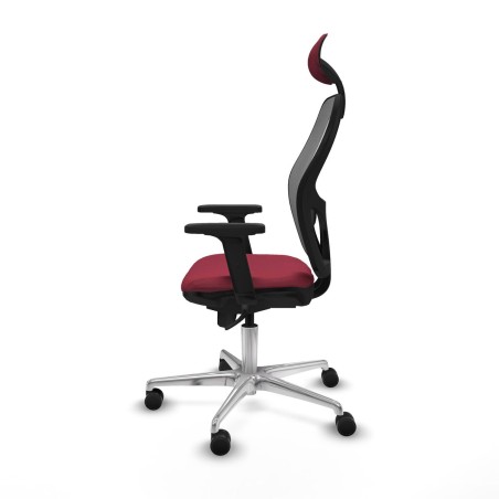Sedia Ufficio con Poggiatesta Jorquera Piqueras y Crespo 2D086N1 Rosso