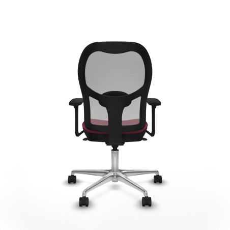 Sedia da Ufficio Jorquera Piqueras y Crespo 3D086N0 Rosso Granato