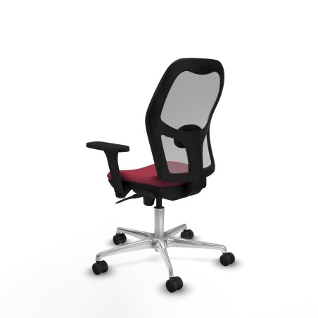 Sedia da Ufficio Jorquera Piqueras y Crespo 3D086N0 Rosso Granato