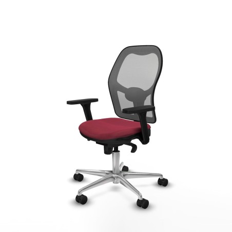 Sedia da Ufficio Jorquera Piqueras y Crespo 3D086N0 Rosso Granato