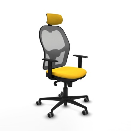 Chaise de Bureau Piqueras y Crespo 1D036G2 Jaune