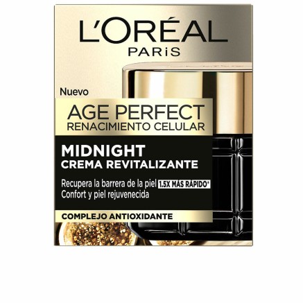 Anti-Veroudering Nachtcrème L'Oreal Make Up Age Perfect Vitaliserende