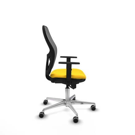 Chaise de Bureau Piqueras y Crespo 1D086G0 Jaune 2