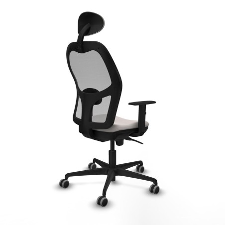 Office Chair with Headrest Jorquera Piqueras y Crespo 1D036G1 White