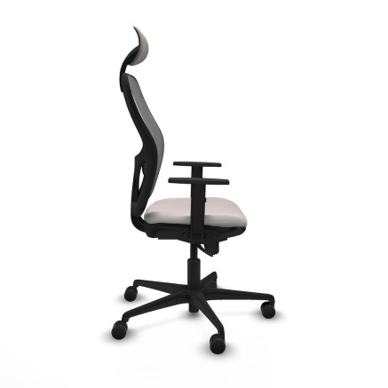 Office Chair with Headrest Jorquera Piqueras y Crespo 1D036N1 White 2