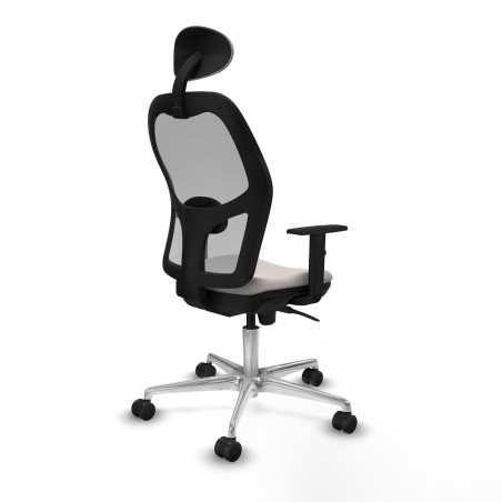 Office Chair with Headrest Jorquera Piqueras y Crespo 1D086N1 White